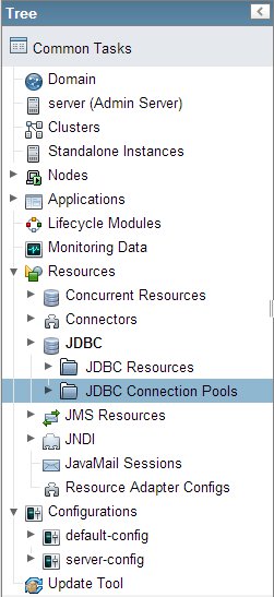 Select JDBC Connction Pools